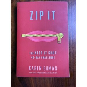 Zip It The Keep It Shut 40-Day Challenge Karen Ehman Zondervan Christian Book